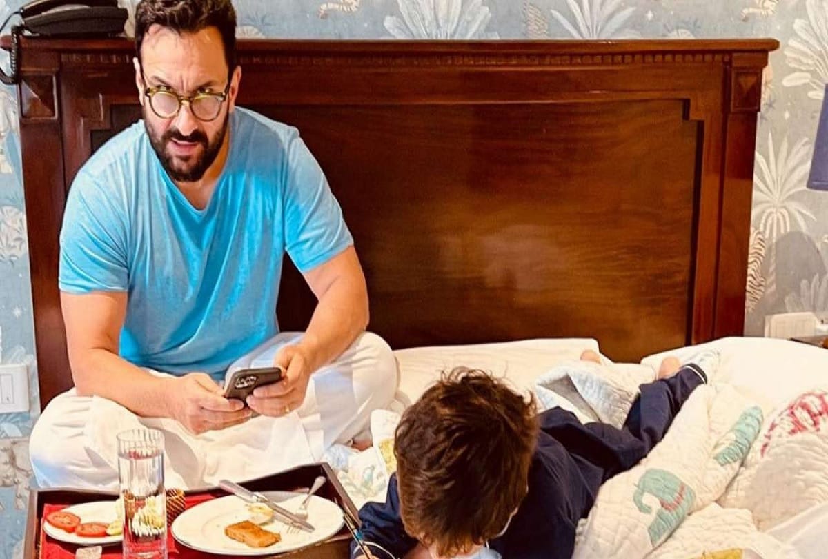 Kareena Kapoor Khan shows glimpse of her morning with Saif Ali Khan son Taimur