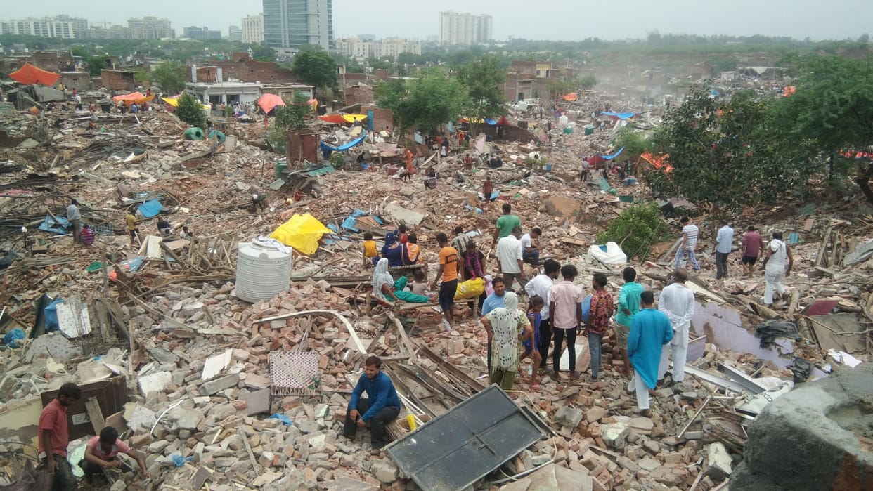 After the summer rain, 300 families of Khori displaced