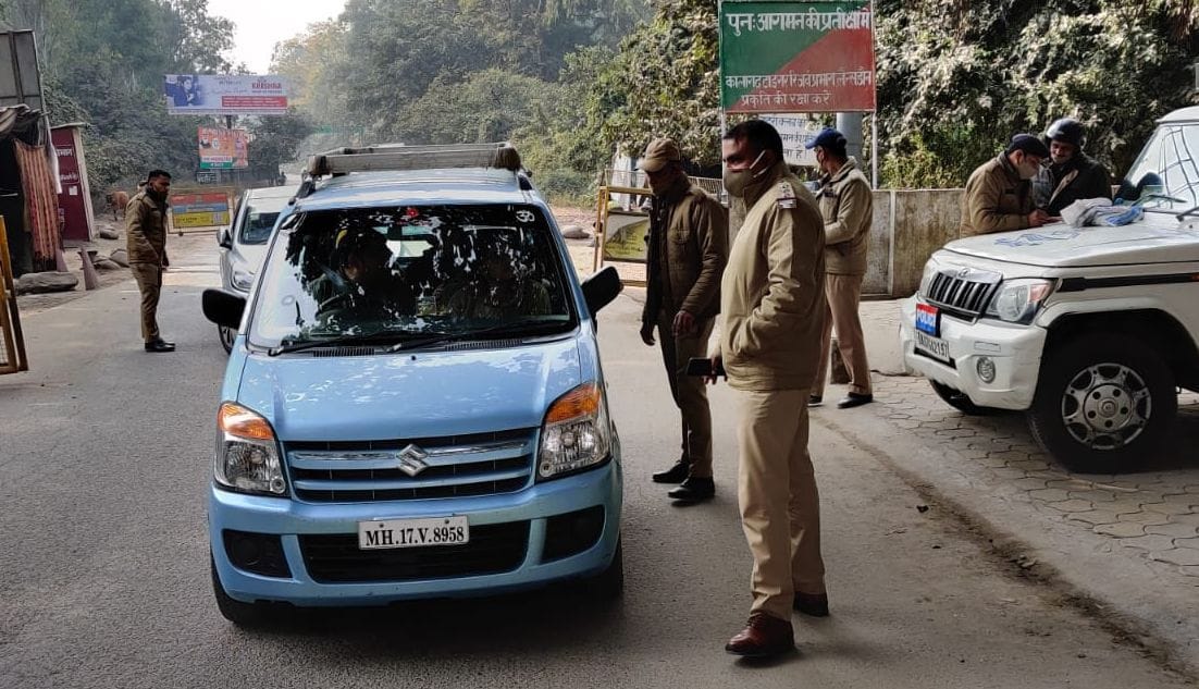 Police increased strictness on UP-UK border Kauria check post