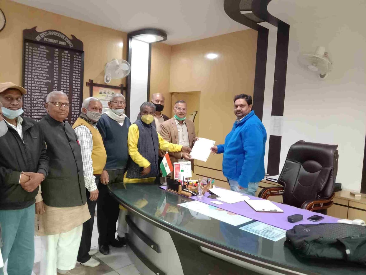 Delegation of society met with ADC for the election of Agrawal Sabha