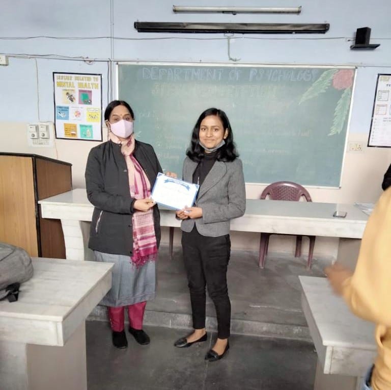 Mokshita won the speech contest, Yamunanagar