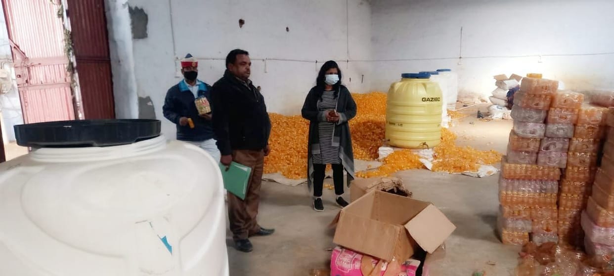 Hathras: Work was being done inside by locking from outside, factory seized