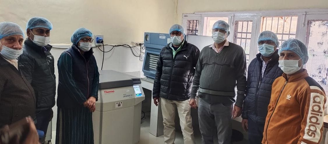 Blood component machine got approval in civil hospital