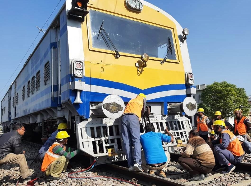 Tower wagon derailed after colliding with bull, many trains affected