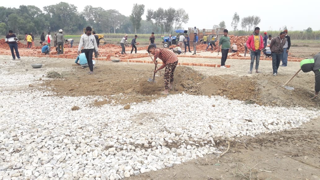 The village with PM-CM's helipad needs a crematorium