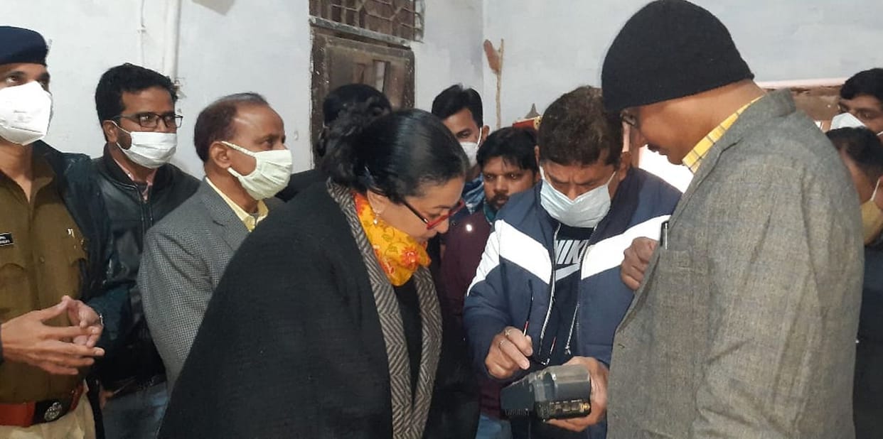 Nodal officer found disturbance in ration warehouse