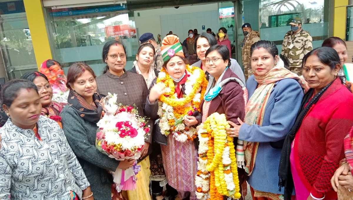 All India Mahila Congress National President Neta DSouza said Priyanka Gandhi vision will take from door to door in varanasi