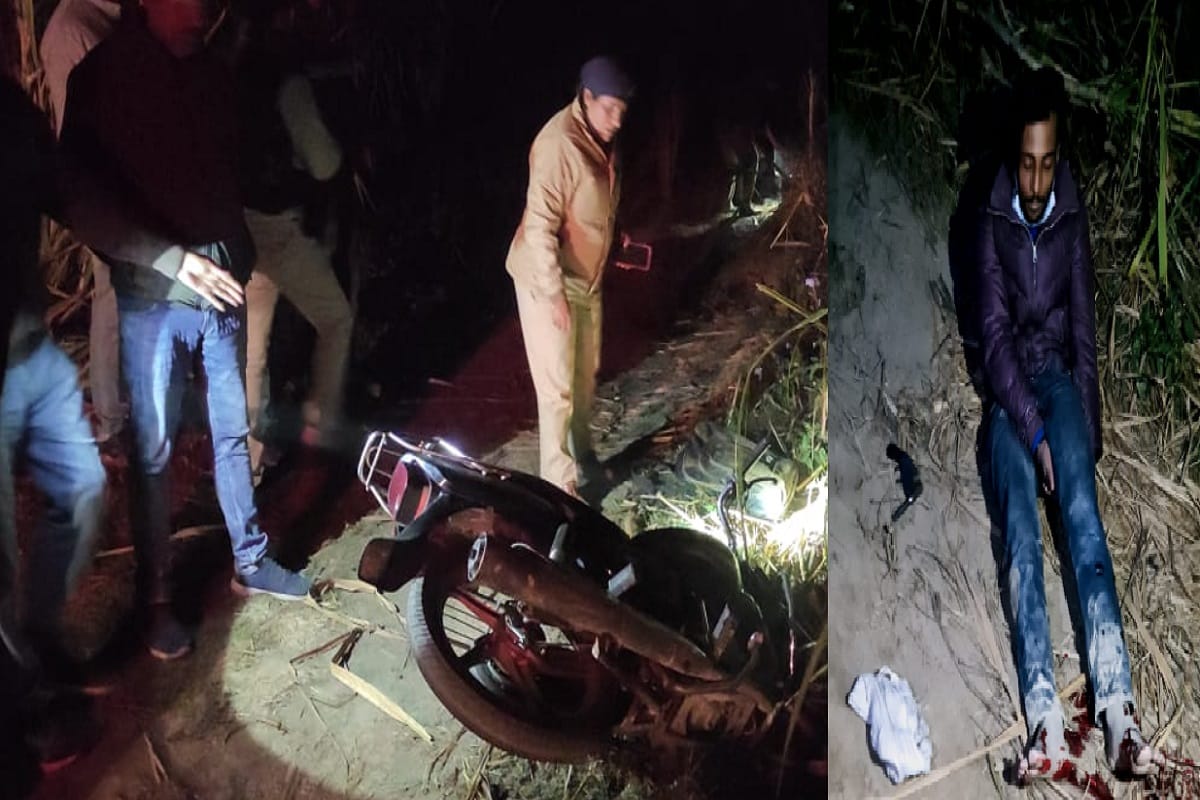 The police has arrested accused Haider in encounter in the case of rifle robbery in Bijnor