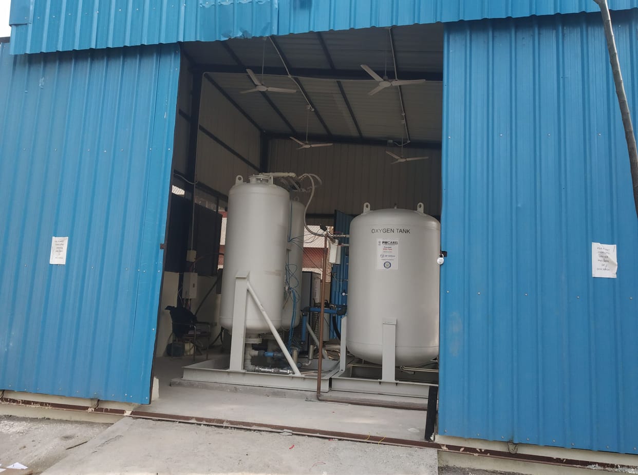 Oxygen samples made in the plant pass, 94 percent purity