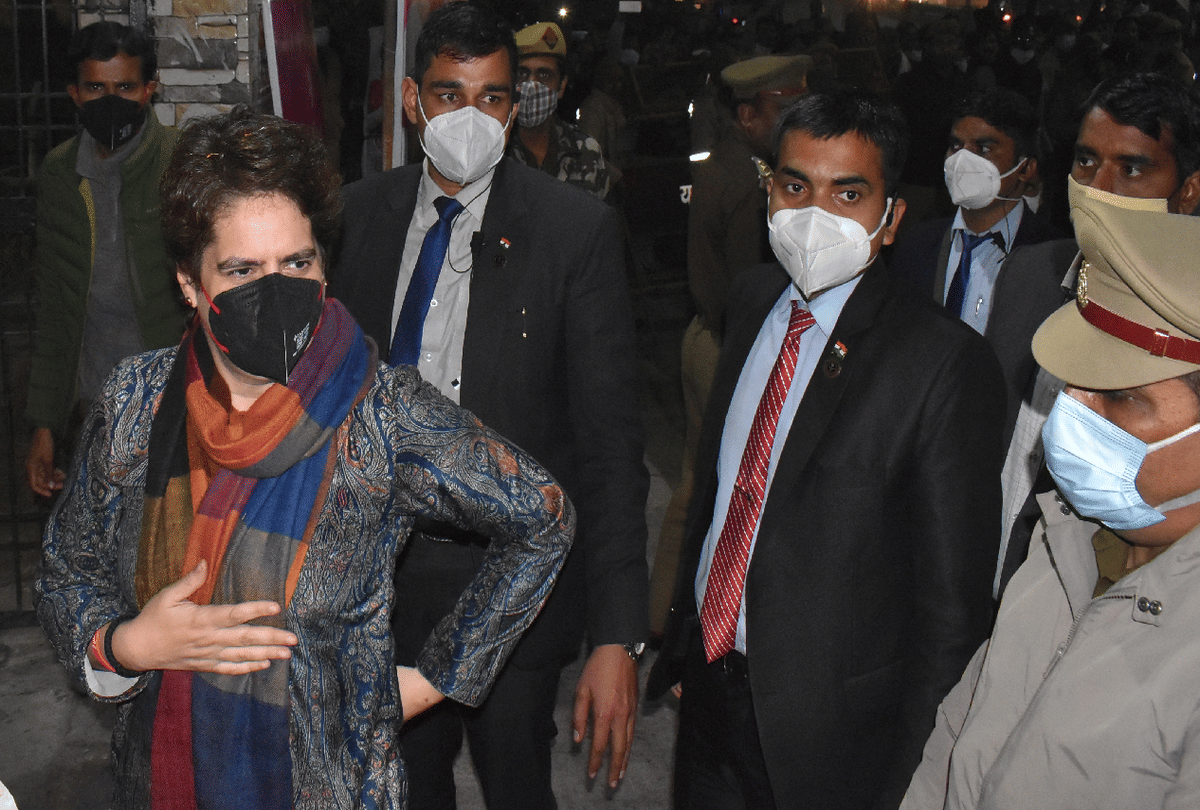 Congress leader Priyanka Gandhi Vadra played caste card for UP elections 2022