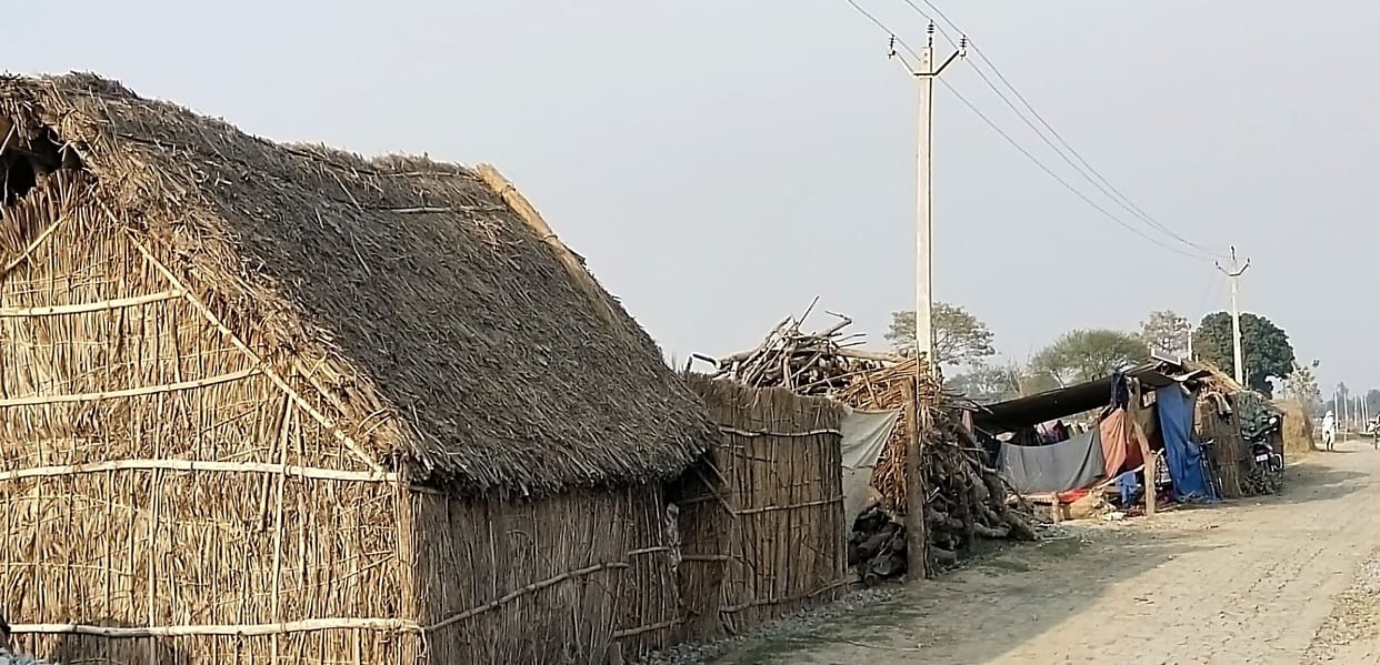 Harvesting victims spending cold nights on the roadside