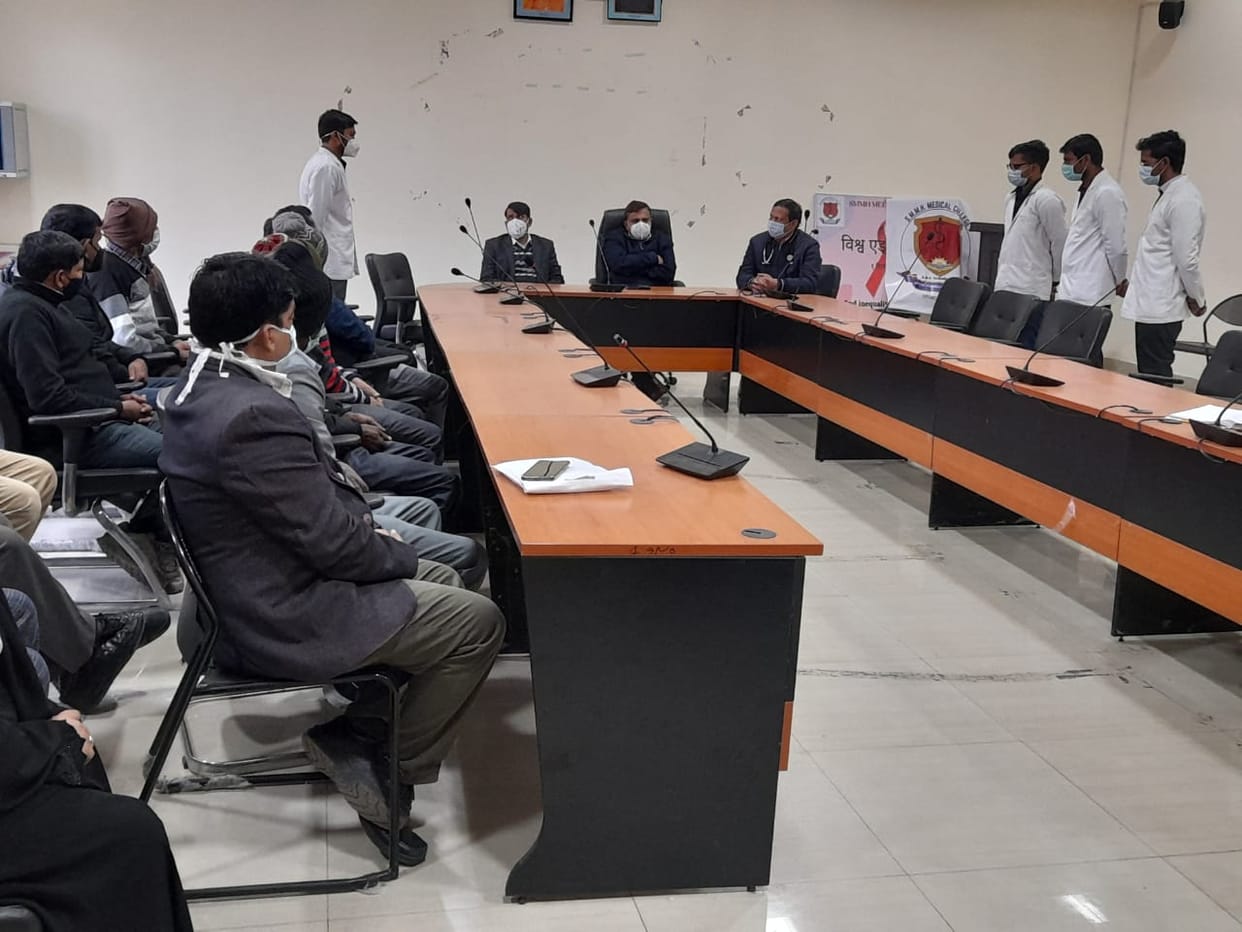 Suspended 10 MBBS students appeared with parents