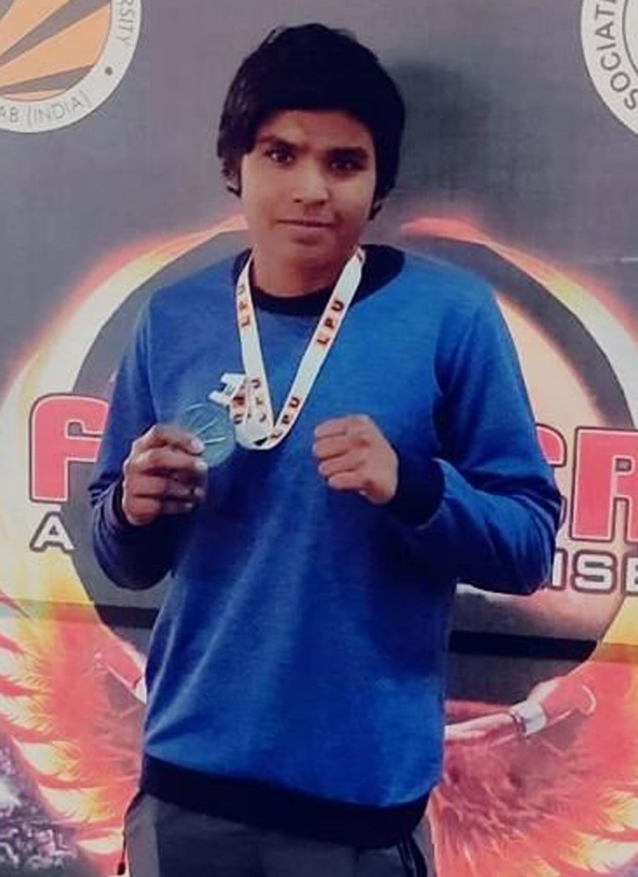 Shivani won bronze in boxing