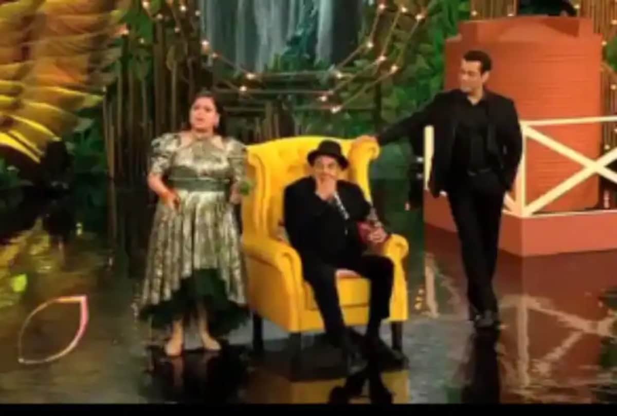 Bigg Boss 15: Bharti Singh and Dharmendra arrived to celebrate the new year took a jibe at Salman for biting the snake