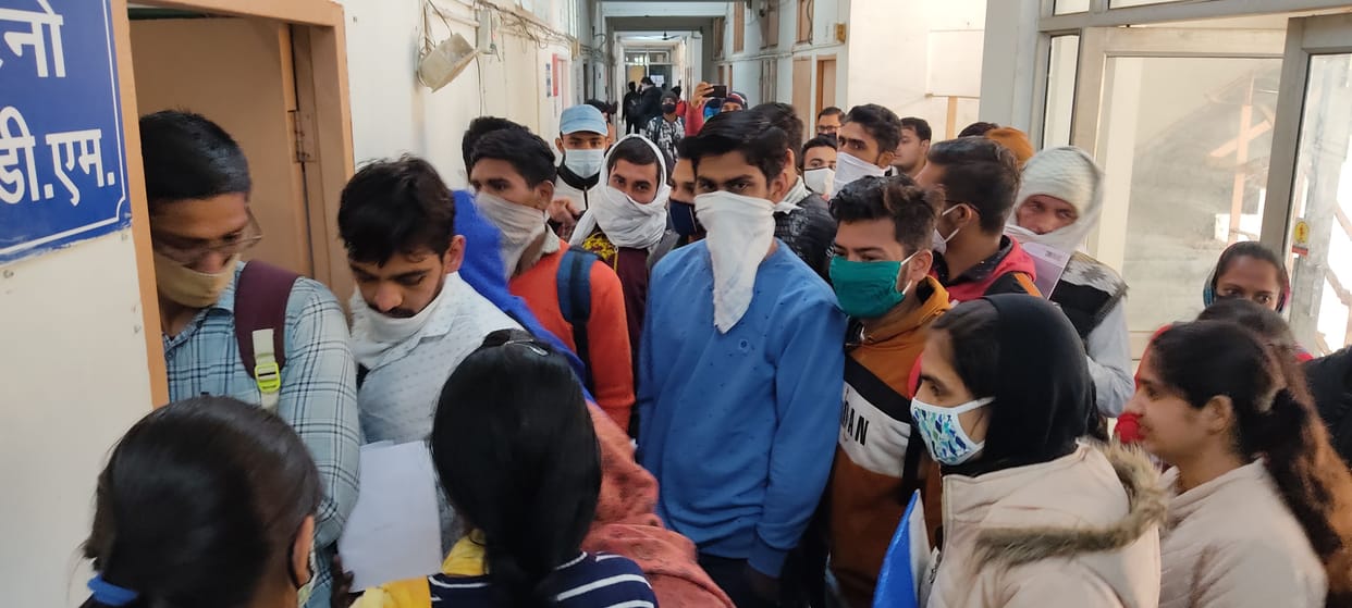 After the bribery case, the arrangement in the Tehsil office got worse
