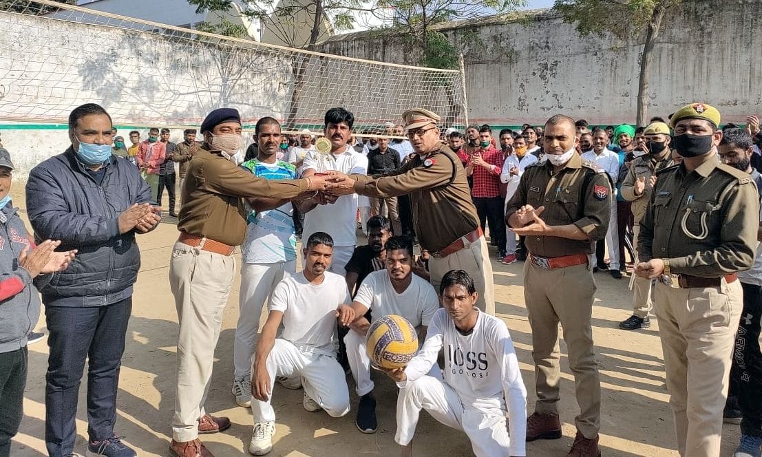 Olympiad held in prison, prisoners showed their strength