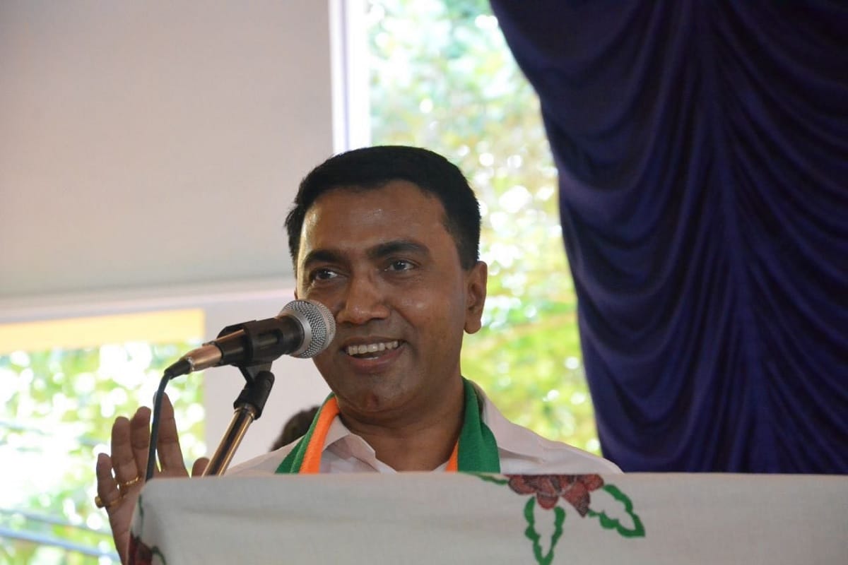 CM Pramod Sawant said Goa to ensure 100 per cent renewable electricity supply by 2050