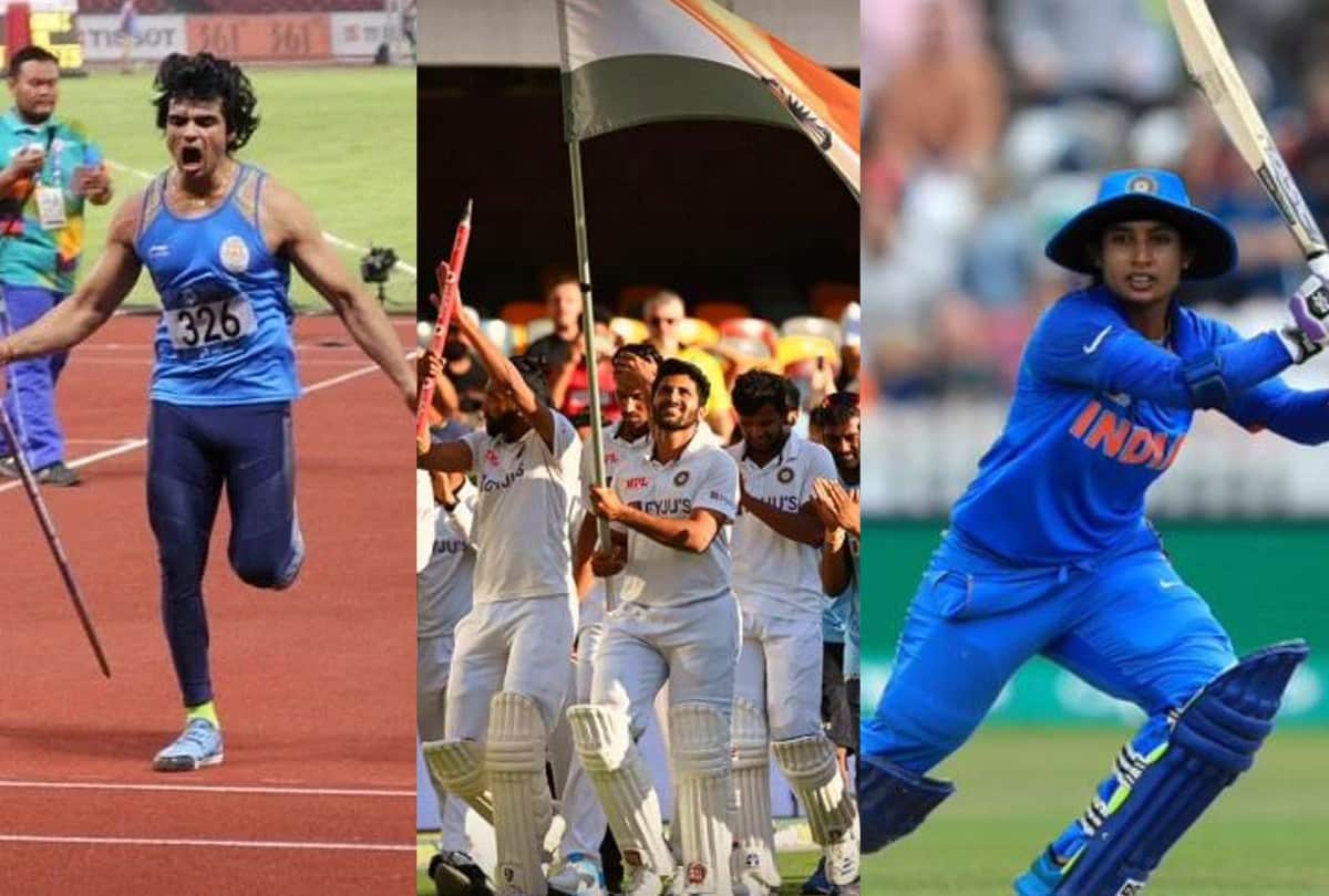Year Ender 2021 From Neeraj chopra golad to test win in gabba and Centurion 10 special moments in sport