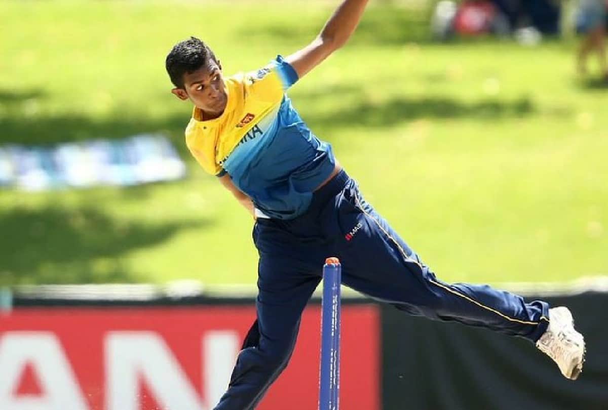 IND vs SL Matheesa Pathirana action similar to Malinga U19 Asia Cup