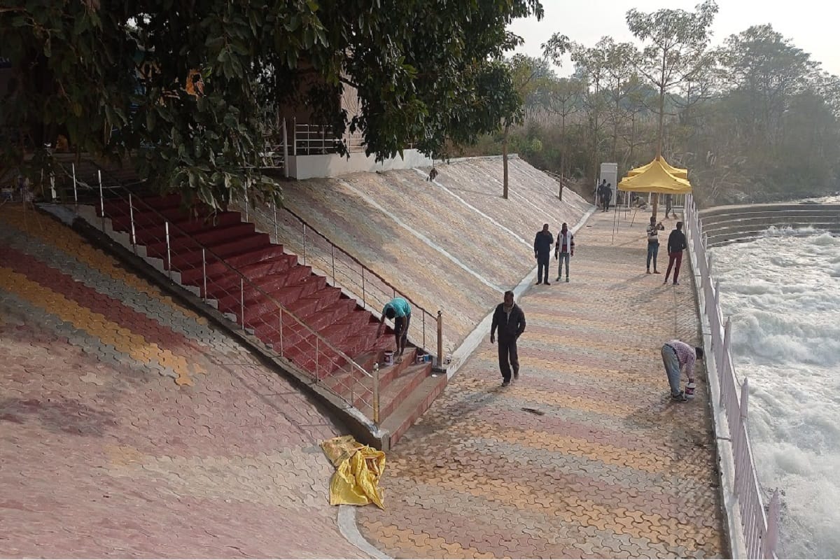 PM Modi Rally Update: The model of sports university is ready and Salava Jhal has become a picnic spot and see photos