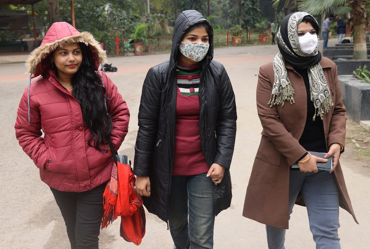 Prayagraj: Chills increased due to icy cold winds coming from the mountains, there will be melt for the next three to four days