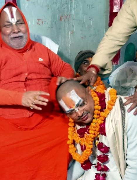 Mahant Shyamdas is the new Mahant of Akhara Khohi