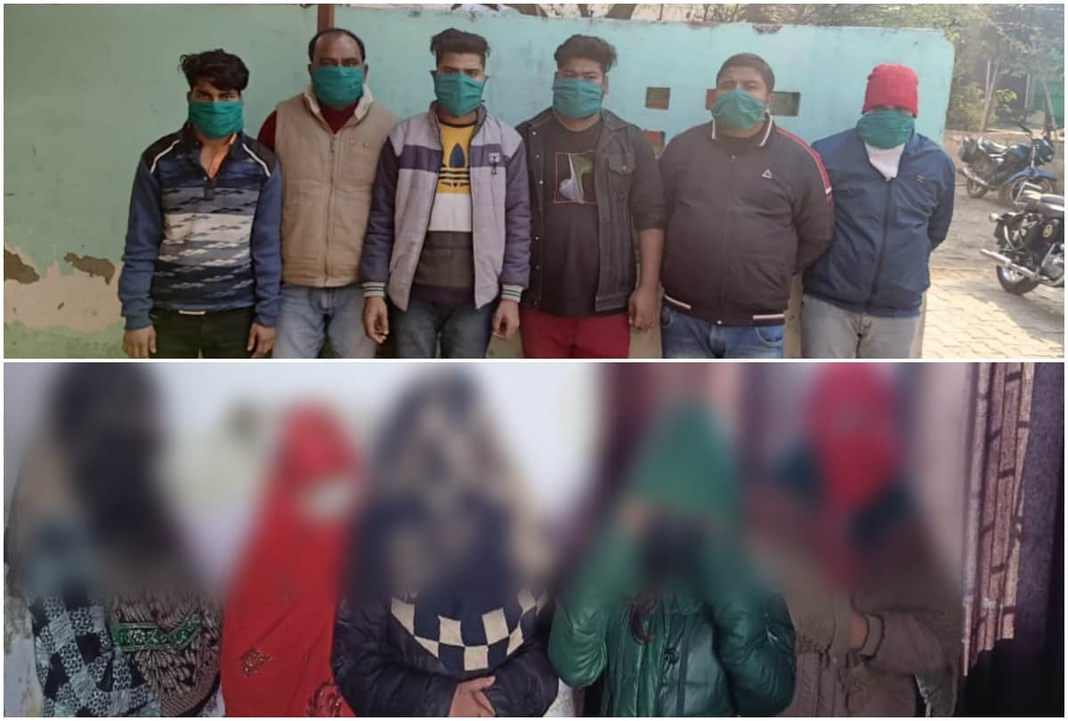 Police sent 11 accused of sex racket to jail in Agra