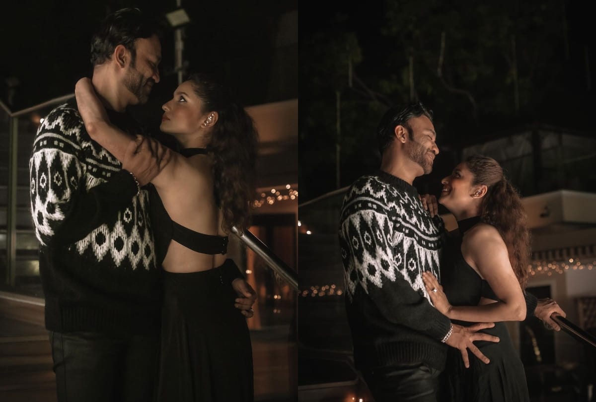 Ankita Lokhande shares romantic pictures with husband Vicky Jain on New Year 2022