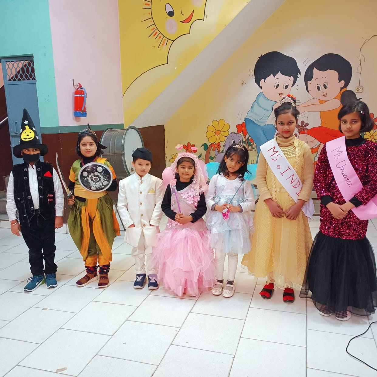 Namisha in fancy dress and Ayushman tops in poetry