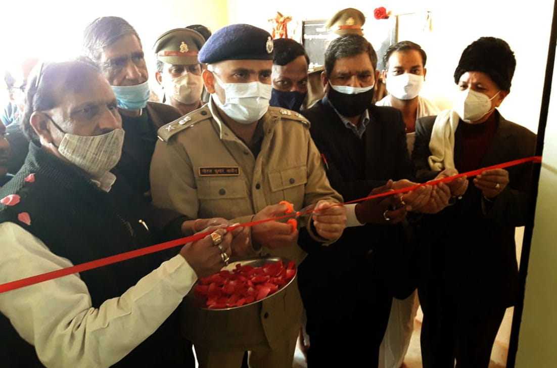 Police post launched in Trilok Teerth Dham