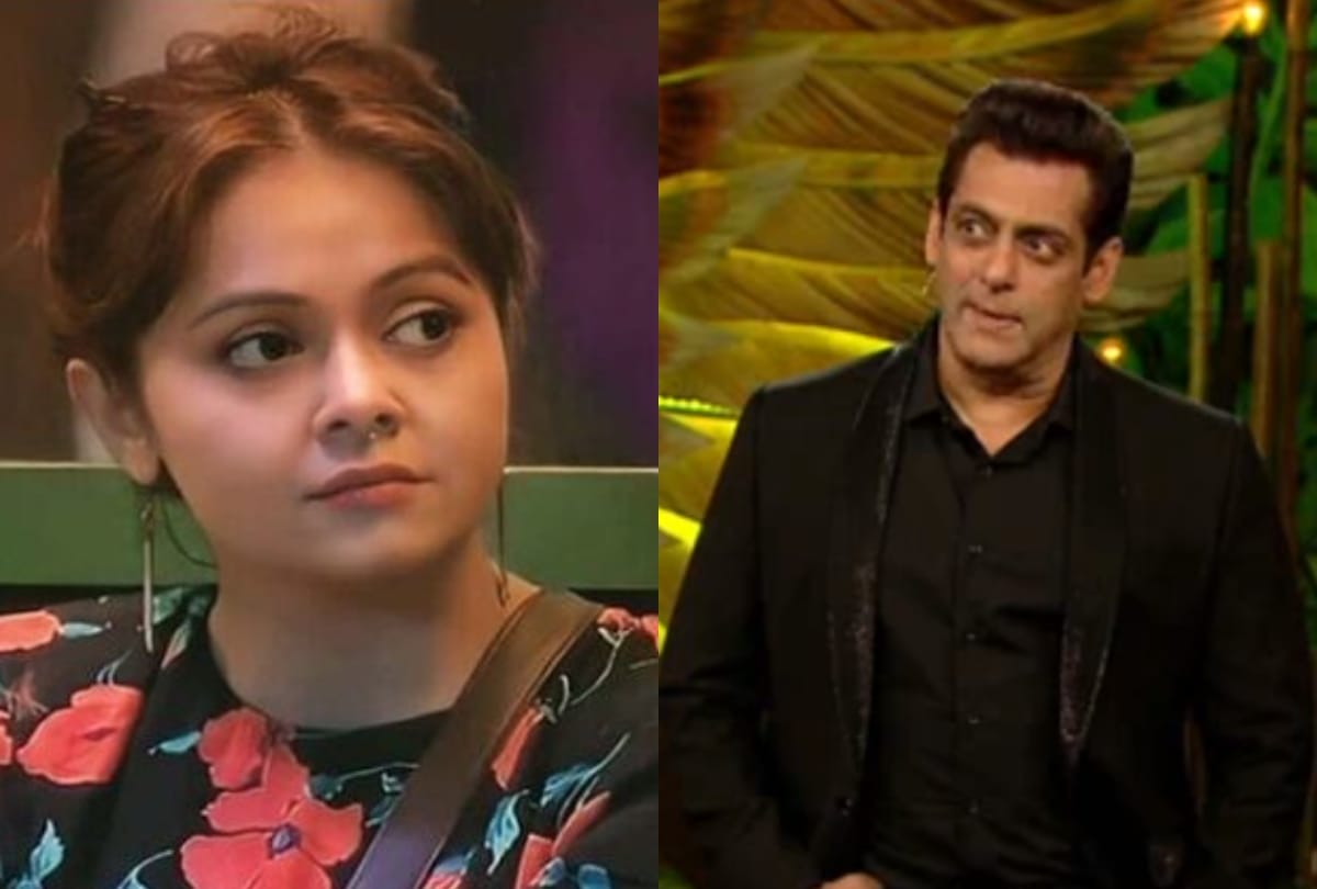 Bigg Boss 15 Salman Khan called Devoleena Bhattacharjee bewdi the actress gave such a reaction after hearing