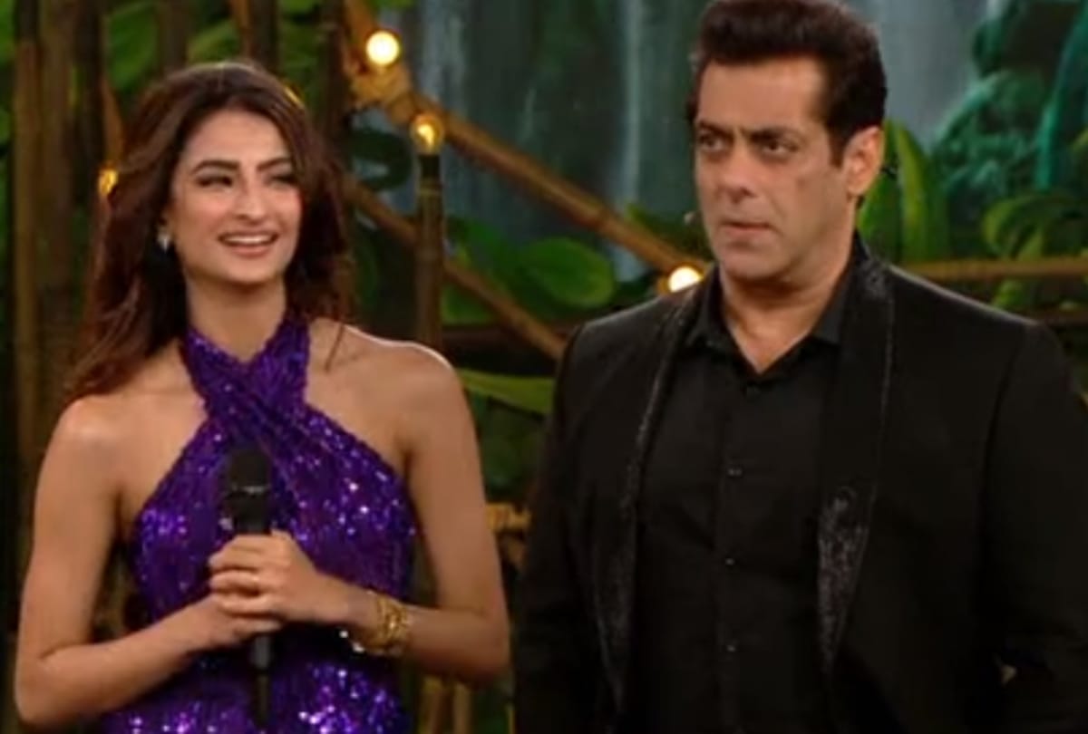 Bigg Boss 15 Salman Khan did a dance with Palak Tiwari watch funny video