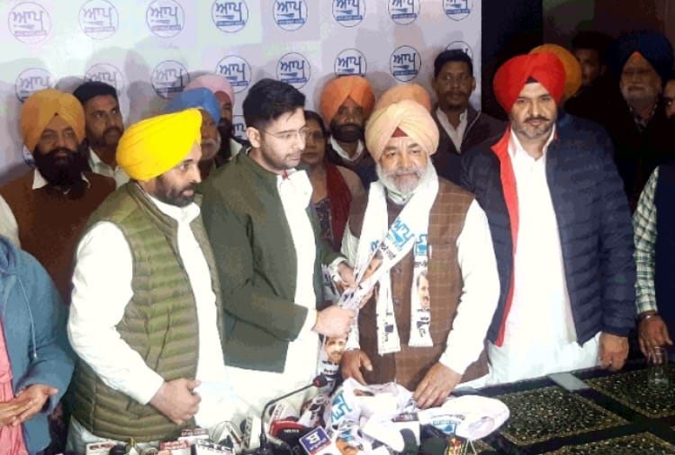 Congress Leader Sukhjinder Raj singh Lali Majithia Joined Aam Admi Party in Amritsar