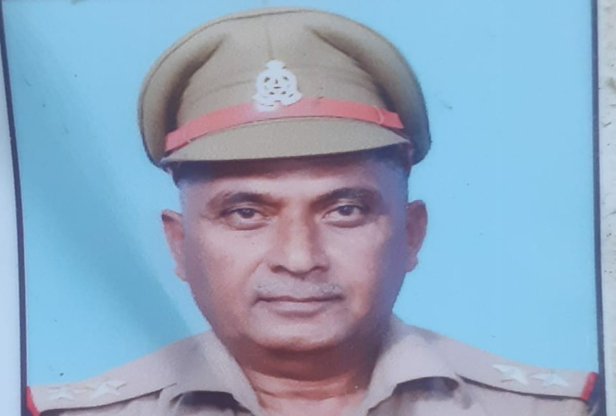 car crashed the policemen caught on CCTV camera in mathura