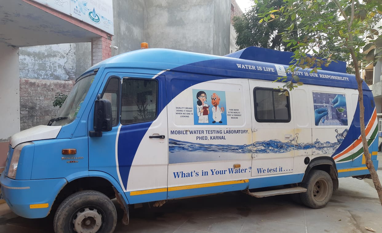 Van will check the quality of water first, improvement will be done if shortage is found