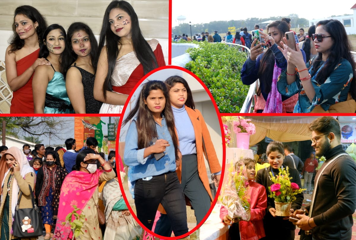 Happy New Year 2022 celebration in Gorakhpur Ramgarh tal Gorakhnath temple see latest photos