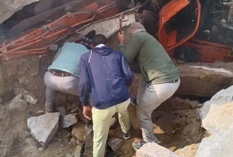 Pictures of Rescue Work in Bhiwani Mining Accident