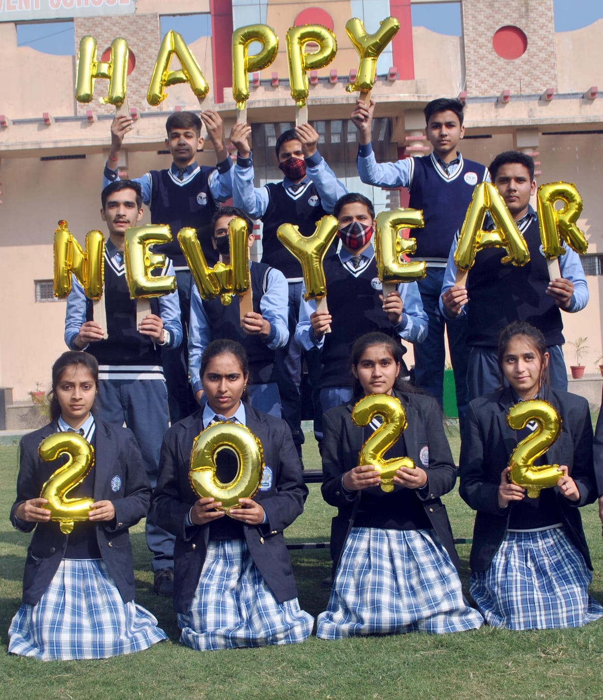 welcomed the new year with colorful programs