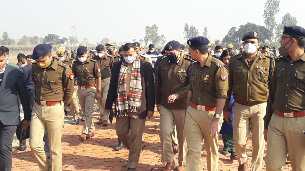 Helicopter landed in Khedi Raghdan, SPG camped