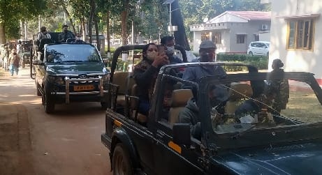 After reaching Dudhwa, the tourists said to each other - 'Happy New Year'