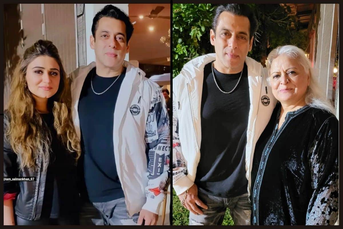Salman Khan celebrates New Year 2022 with Sangeeta Bijlani Iulia Vantur see pics