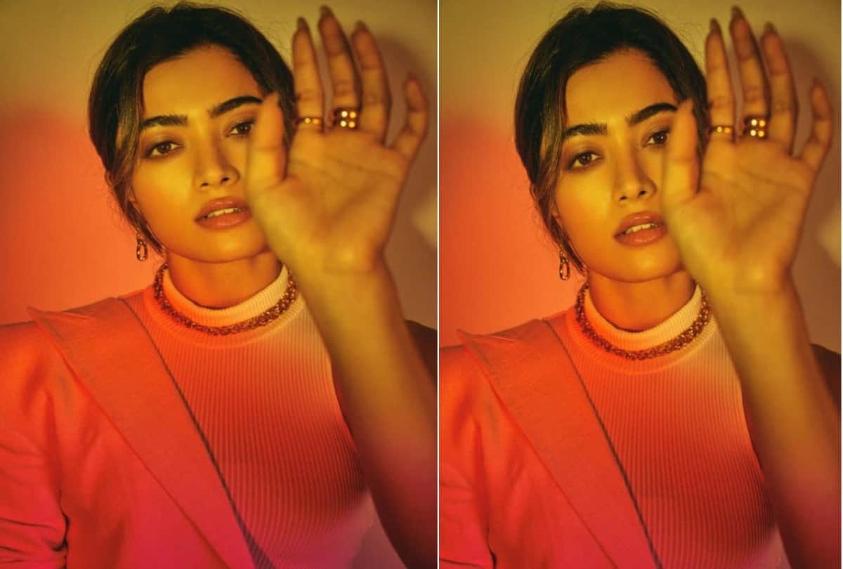 Rashmika Mandanna Looks Stunning in New Year 2022 Celebration Photo