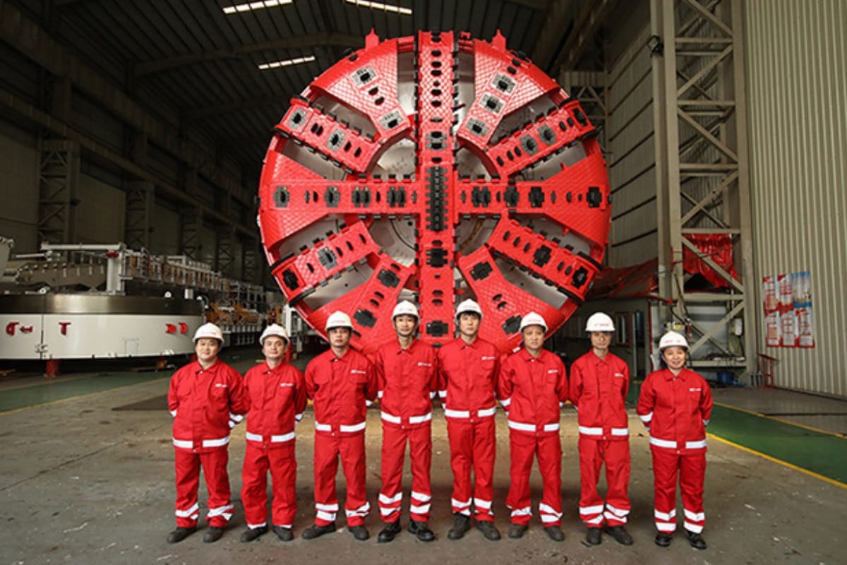 machine will reach from China to dig the tunnel of Rapid Rail n Meerut, the company informed the public
