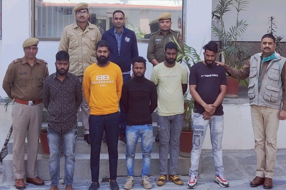 Udaipur: 5 accused of Kalbelia gang arrested for stealing copper-iron from transformers