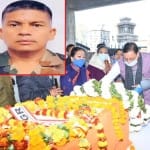 uttarakhand news: gorkha rifle jawan pradeep thapa martyr funeral today