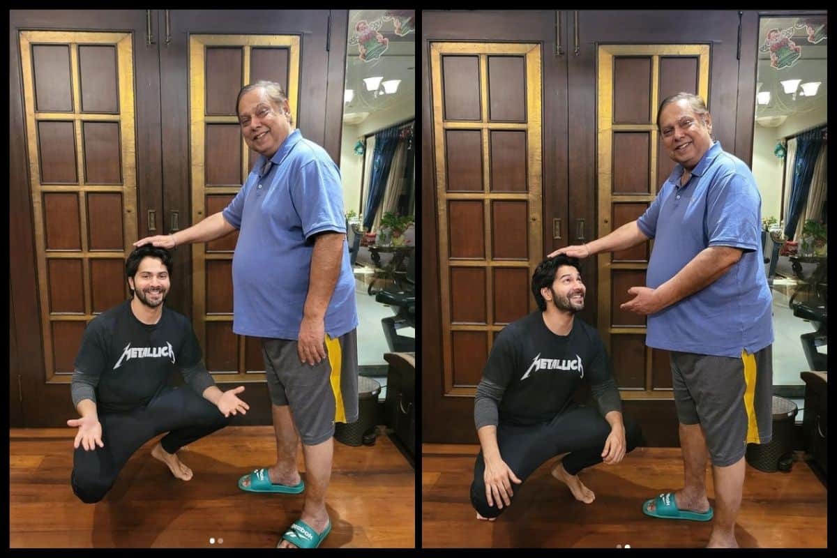New Year 2022: Varun Dhawan begins 2022 with dad David Dhawan blessings, fans call them ‘perfect jodi’