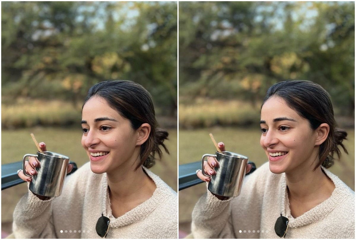 Actress Ananya Panday wished New Year in this way shared photos and videos