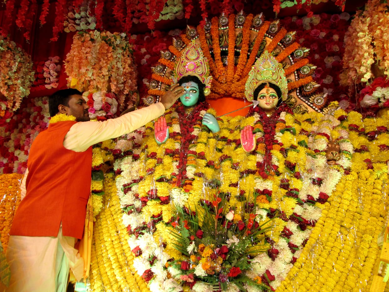 Coronation of Shri Ram took place on the ninth day of Shri Ram Charit Manas Navahan Path