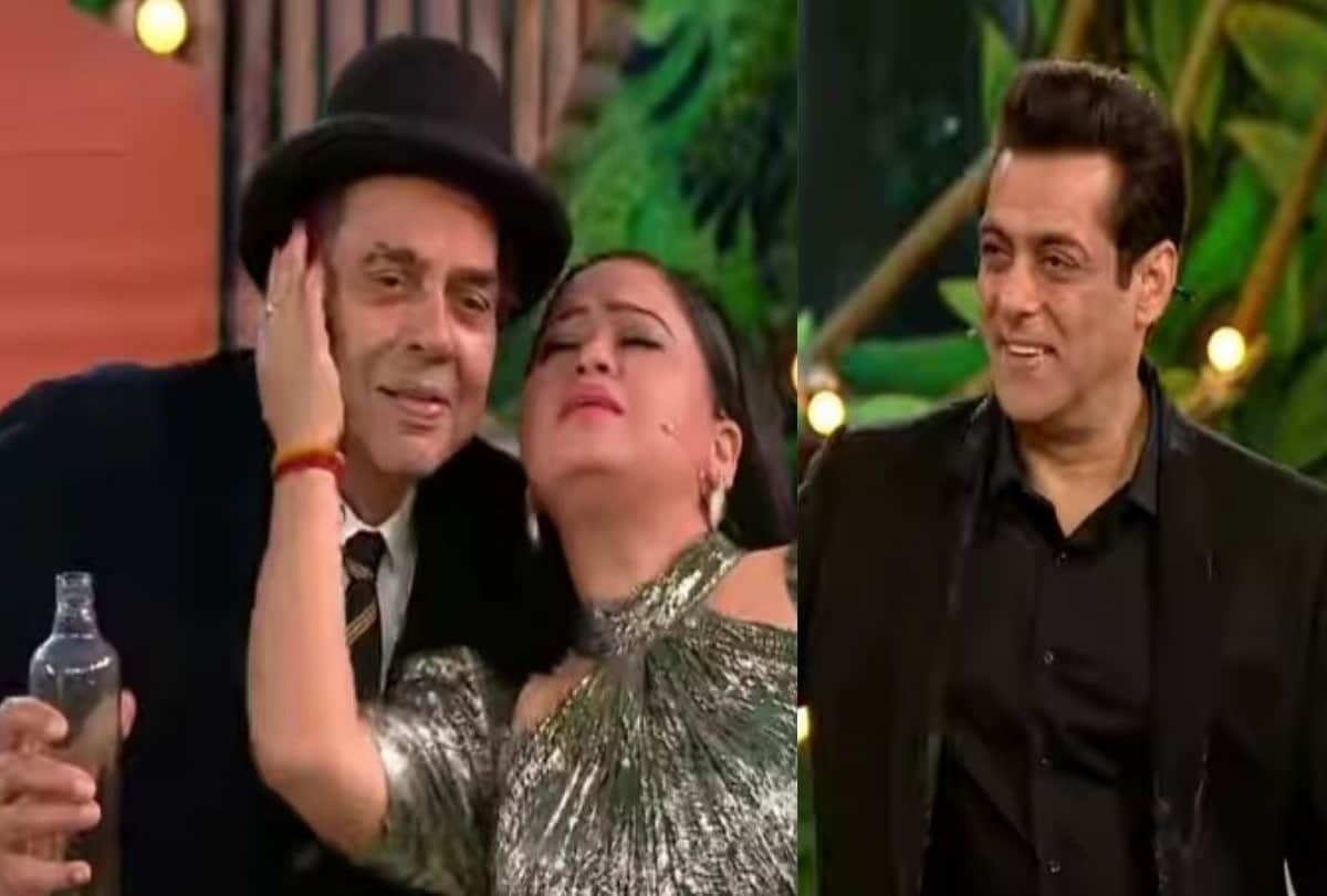 Bigg Boss 15: Dharmendra recreates the famous scene of Sholay in the weekend ka war episode