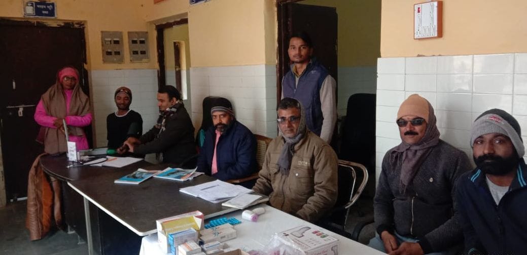 Arogya Mela became a formality, patients keeping distance